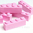 LEGO Basisstein 1x4 rosa