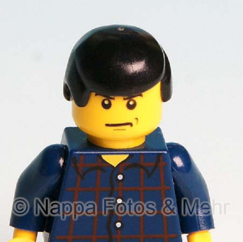 LEGO® Haare "Mann Nr. 1" schwarz