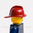LEGO® "Feuerwehrhelm" weinrot