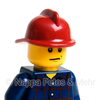 LEGO® "Feuerwehrhelm" weinrot
