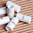 LEGO® Pin Verbinder mit Schlitz weiß