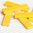 LEGO® Fliese 1x4 gelb