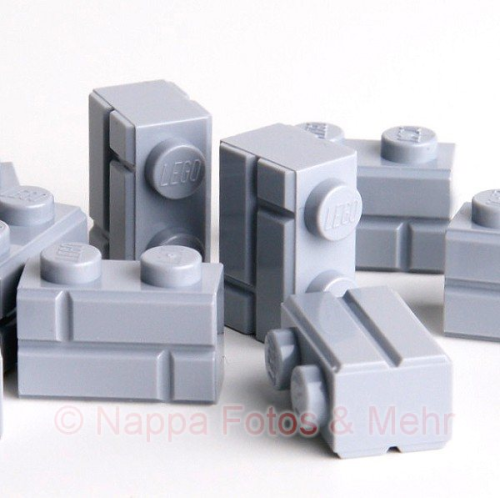 300 hellgraue LEGO Mauersteine 1x2 *einmalig gebraucht* 