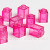 LEGO® Basisstein 1x1 transparent pink mit Glitter