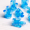 LEGO® Kristall groß transparent neonblau
