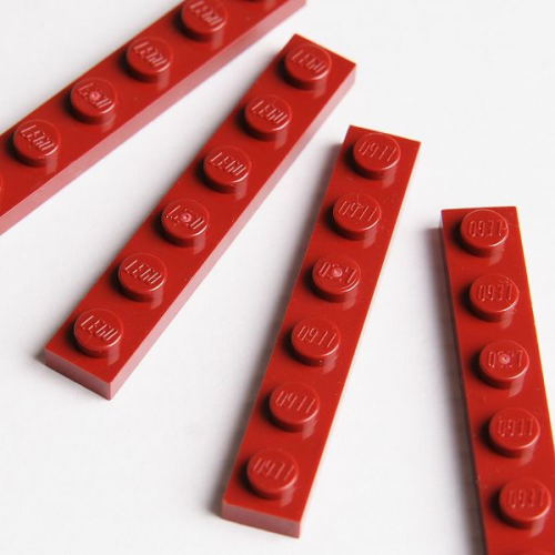 LEGO Platte 1x6 weinrot