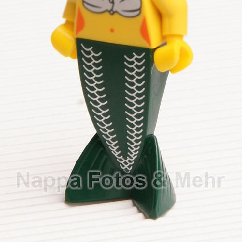 LEGO® Pirates -  Meerjungfrau Flossen dunkelgrün - ohne Oberkörper