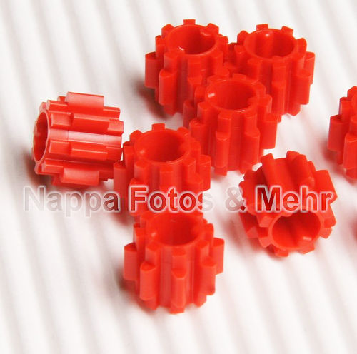 LEGO® Zahnrad 8 Zähne rot
