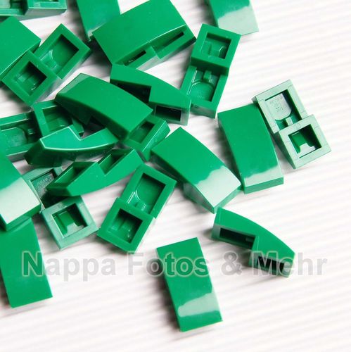 LEGO® Bogenstein 1x2x2/3 grün