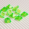 LEGO® Pyramiden Dachstein 1x1x2/3  transparent - neongrün