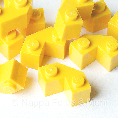 LEGO® Facettenstein 1x2 gelb