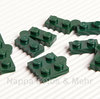 LEGO® Gelenk-Eckplatte 2x2 dunkelgrün