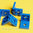 LEGO® Winkelplatte 2x2 / 2x2 blau