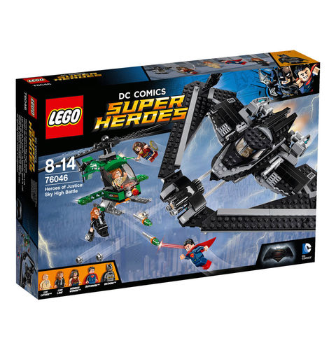 LEGO® DC Comics Super Heroes 76046 - Helden der Gerechtigkeit: Duell in der Luft
