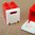 LEGO® Briefkasten 2x2 1/3x2 rot/weiß