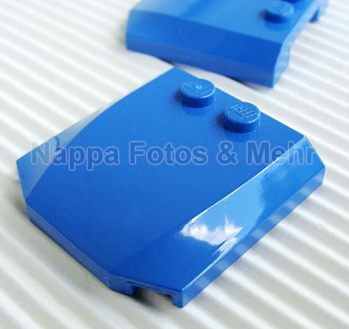 LEGO® Motorhaube flach 4x4x2/3 blau