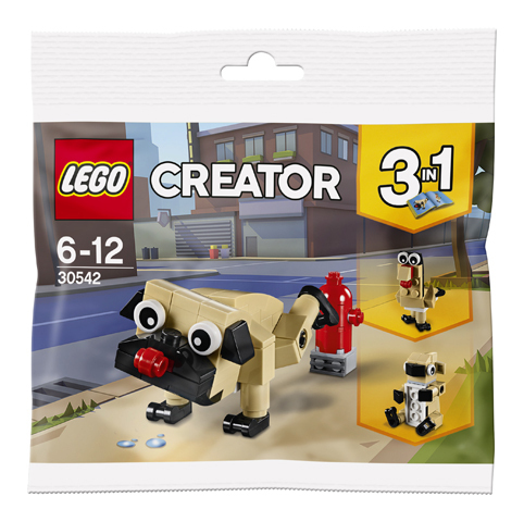 LEGO® Creator 3-in-1 / 30542 - Niedlicher Mops