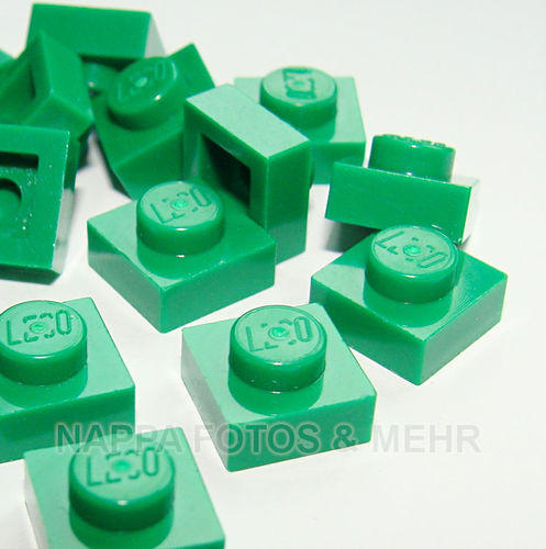 LEGO® Platte 1x1 grün
