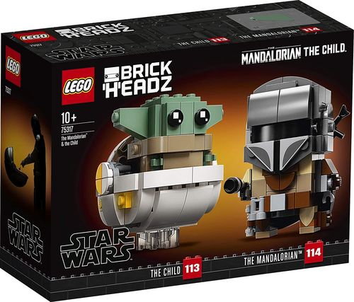 LEGO® BrickHeadz™  75317 - Der Man­da­lo­ria­ner™ und das Kind