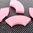 LEGO® Fliese "Viertelkreis" 2x2 rosa