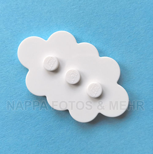 LEGO® Platte "Wolke" 5x3 weiß