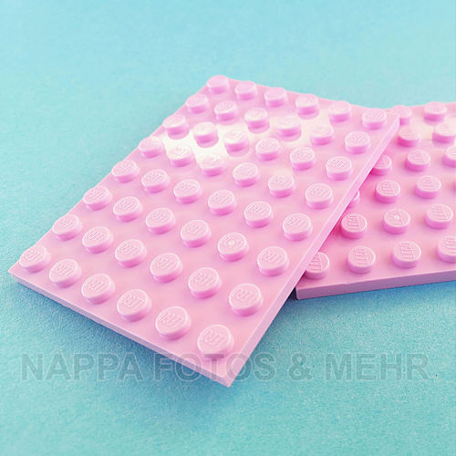 LEGO® Platte 6x8 rosa