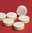 LEGO® Fliese rund bedruckt 1x1 " Keks mit Streuseln " beige
