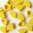 LEGO® Fliese "Viertelkreis" 1x1 gelb