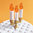 LEGO® Kerzenleuchter 3-armig mit Kerzen perlgold-weiß
