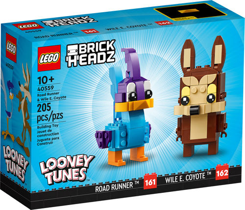 LEGO® BrickHeadz™   40559-  Road Runner & Wile E. Coyote