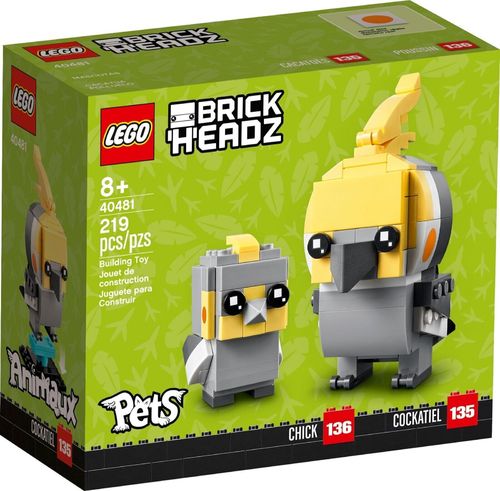 LEGO® BrickHeadz  40479 - "Pets" - Nymphensittich und Küken