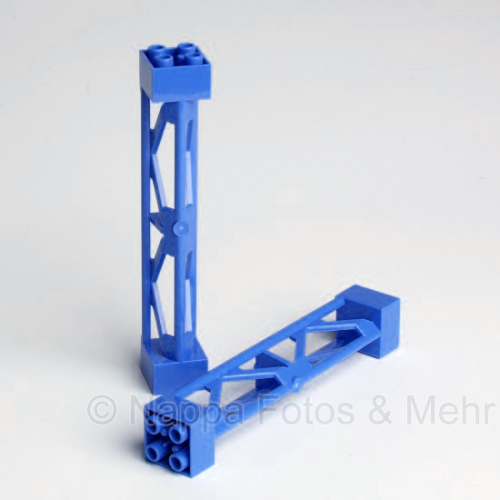 LEGO® Mast mit Gitter-Verstrebungen 2x2x10 blau