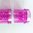 LEGO® Zylinder / Röhre transparent-pink
