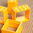 LEGO® Fensterrahmen 2x4x3 gelb